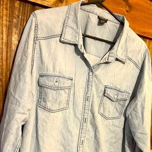 Torrid Chambray Button Down 3